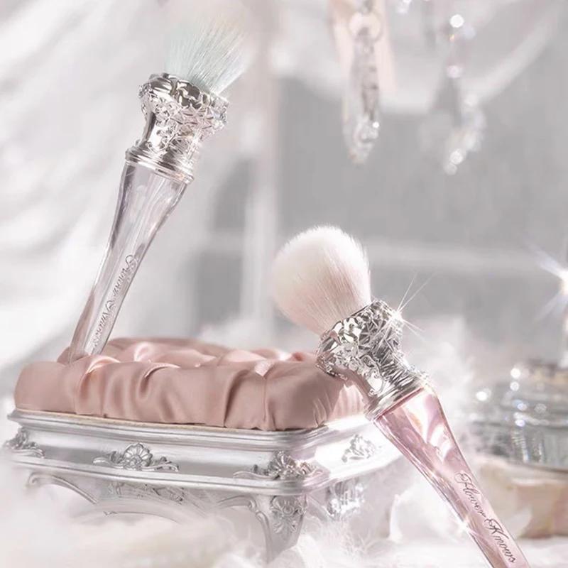 Flower Knows Pennello in Lana per Blush Balletto del Cigno Pennelli per Trucco Bronzer Contouring Cipria Minerale di Flower Knows