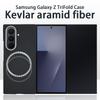 Aramid Magnetic Case For Samsung Galaxy Z TriFold Carbon Fiber Cover For Magsafe Case Shell Cover Mobile Phone Accessories