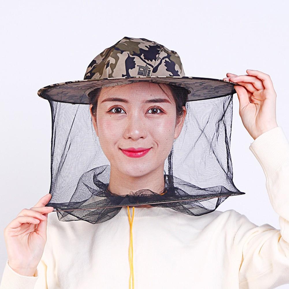 Camouflage Mesh Head Net Hat 13 X 1 Folded Size for Hunting and Fishing