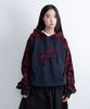 Star Logo Check Raglan Hoodie_Navy(Ik2Ffmm408A)