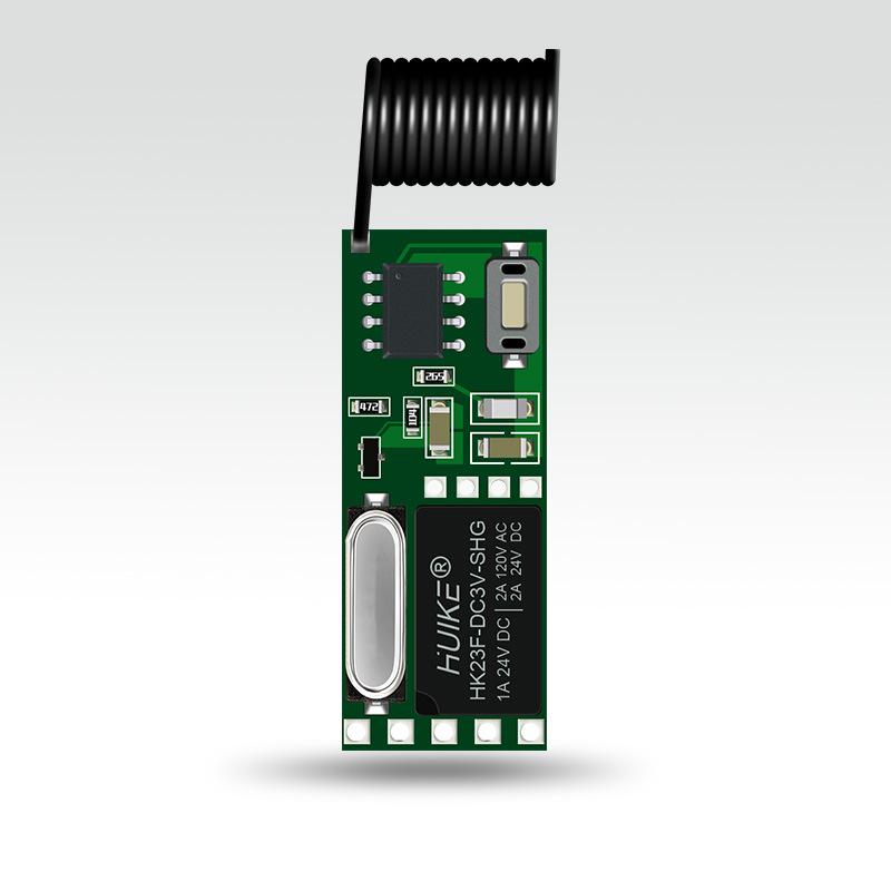 Mini 3V-5V Wireless LED Remote Control Switch with Learning Code (315M/433M) 315M Without Remote Control