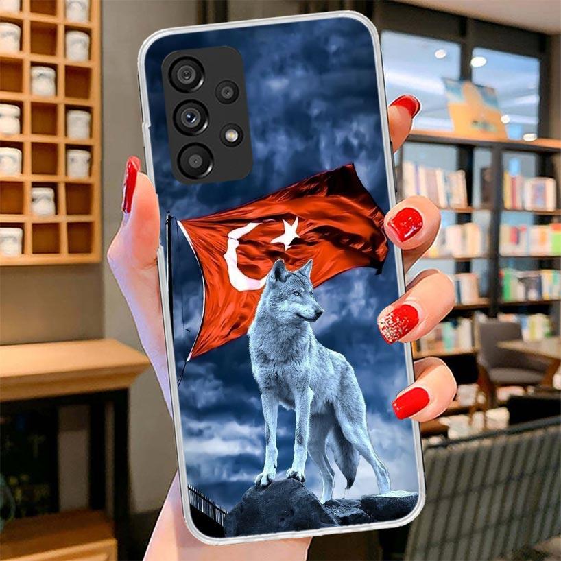 Turkey Turkish Flag Phone Case For Samsung Galaxy A17 A37 A57 A16 A26 A36 A56 A15 A25 A35 A55 A14 A24 A34 A54 A13 A23 A33 A53 Ga