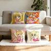 MMermaid Melody Pichi Pitch Pins pillow cover living room sofa cushion cover bedroom room bed pillow cover home decoration