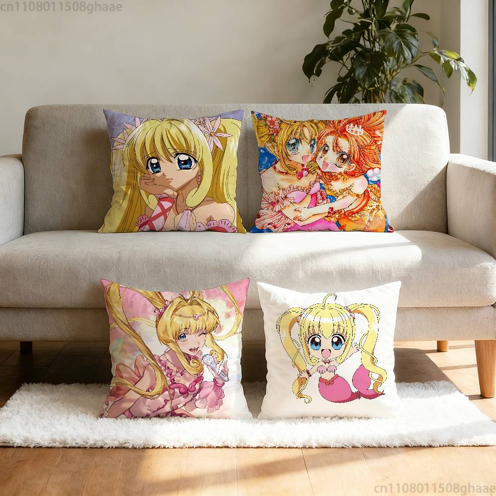 MMermaid Melody Pichi Pitch Pins pillow cover living room sofa cushion cover bedroom room bed pillow cover home decoration