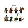 (24 pezzi-A) Figure Giocatori di Harry Potter Blocchi da Costruzione Giocattoli per Bambini