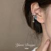 Retro Double-Layer Ear Cuff: No Piercing, Elegant Design, Luxury Earrings for Women