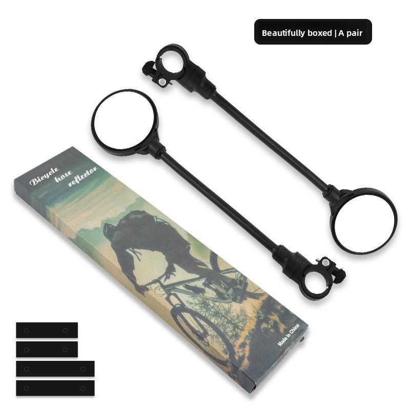 Bicycle Rearview Mirror With Flexible Hose Adjustment For Cycling Safety