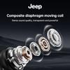 JOT2 Jeep TWS Wireless Bluetooth Earphones Sport Music Headphones HiFi Stereo Headset Noise Reduction Earbuds with Mic HD Voice