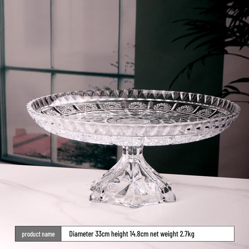 Флавинмси Европейская хрустальная стеклянная фруктовница