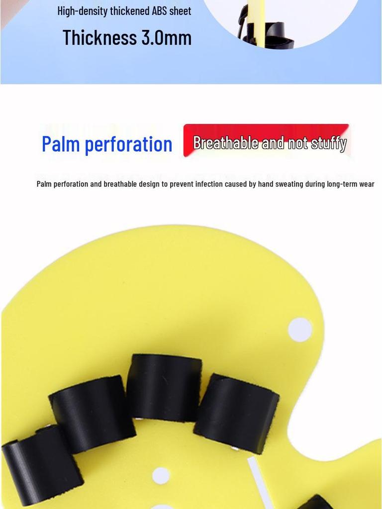 Five-Finger Separator Shoulder Strap Hand Rehabilitation Trainer