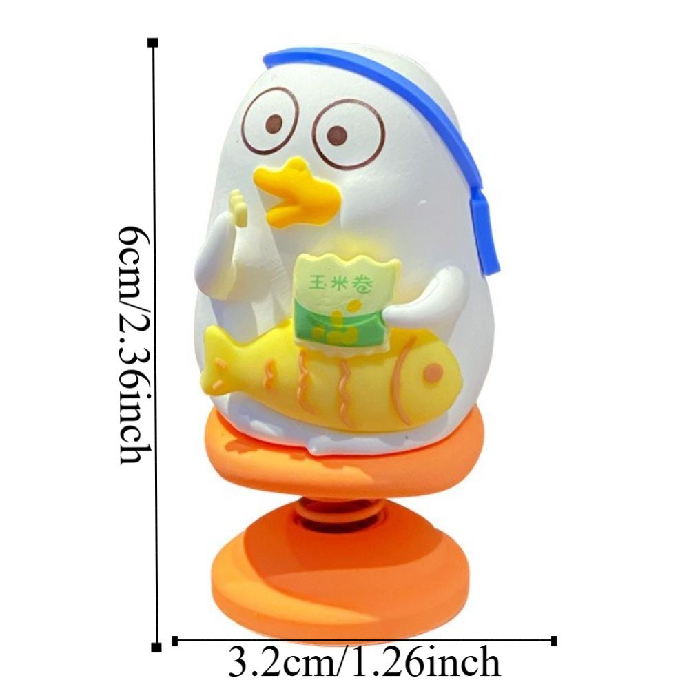 Funny Little Liu Duck Car Decoration Collection Car Bobblehead Figure  Office Desk