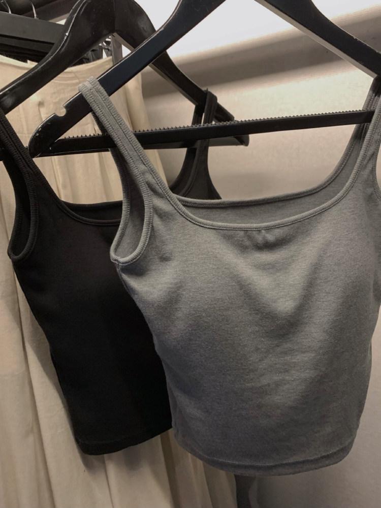 Superniniyy Slimming Strappy Camisole with Built-in Bra Pads: High Elasticity, Stylish Design, Underarm Fat Coverage.