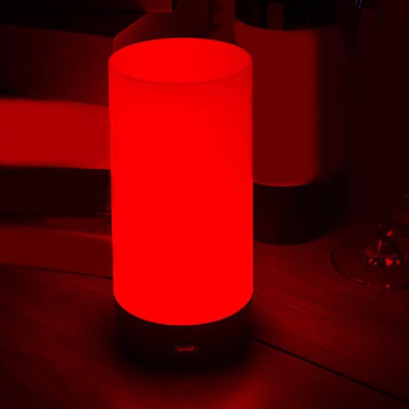 Led Desk Light Cylinder Led Night Light Battery Powered Bar Table Lamps for Bedroom Coffee Restaurant Lighting Supplies