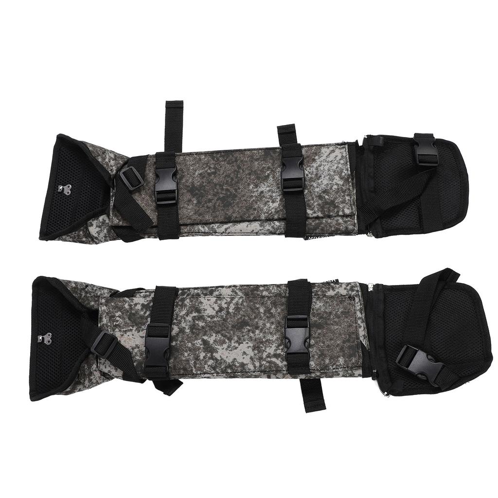 2 Stück Schlangengamaschen Wasserabweisend Verstellbar 600D Oxford-Gewebe Schlangenbeinlinge für Garten Outdoor Sk