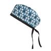 Adjustable Cotton Surgical Cap with Cartoon Print for Women and Men