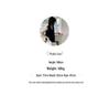 Juzhi Spring Korean Style Women's Tencel Long Sleeve Round Neck Shirt
