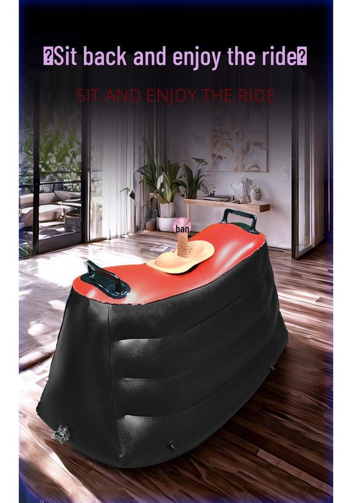 Mecedora Inflable y Esterilla de Montar para Parejas - Ayuda para el Placer y la Masturbación