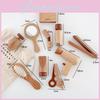 Simulation Funny Wooden Cosmetics And Hairdressing Props Children Toy Set