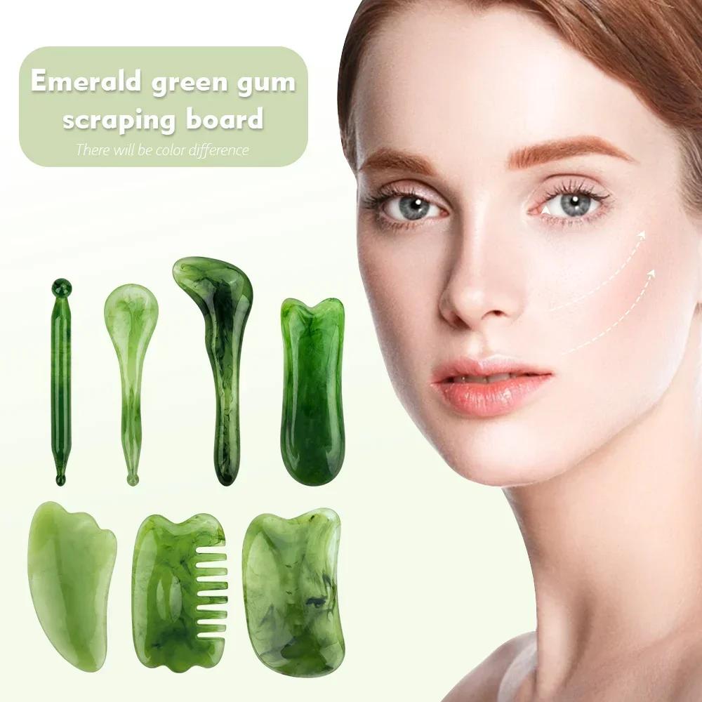 Tool Neck Physical Therapy Acupuncture Massage Comb Face Massager Gua Sha Board Body Beautiful Tool Facial Scraping Scraper