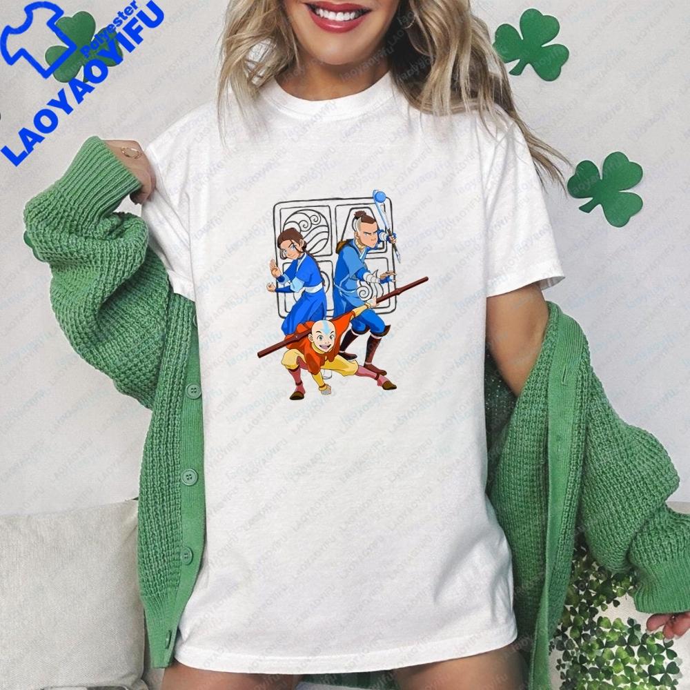New Style Tops And TShirts Featuring The Anime Avatar The Last Airbender Comfortable TShirts For Both Unisex And Unisex