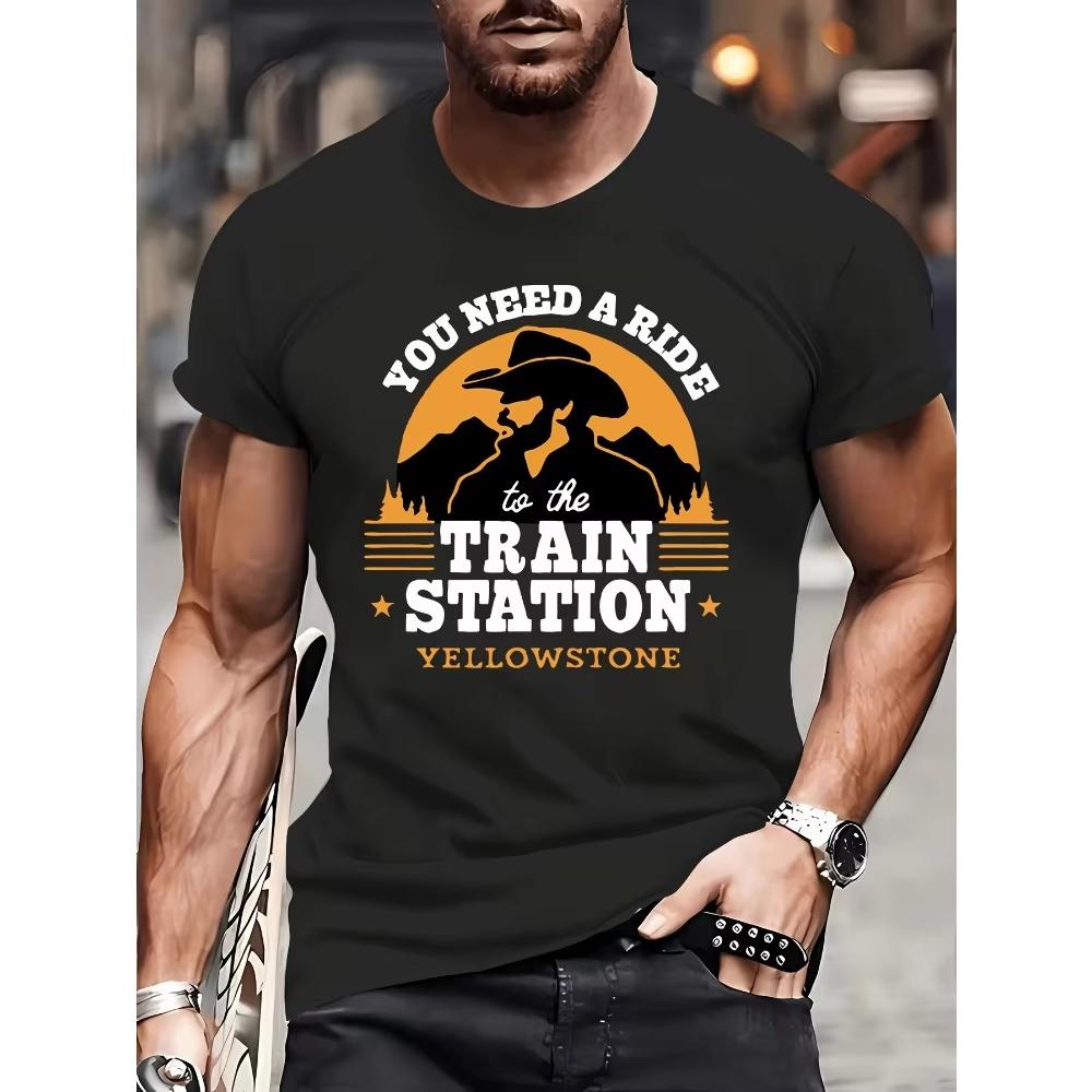 2026 Summer Unisexs Outdoor Casual Letter Cartoon Printed Round Neck Short Sleeved 100 Pure Cotton Soft Breathable Tshirt