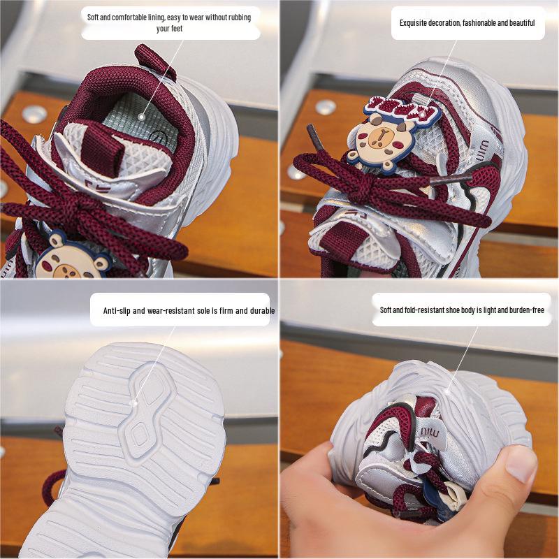 2025 Kids' Mesh Sports Shoes - Spring/Autumn Style for Boys & Girls