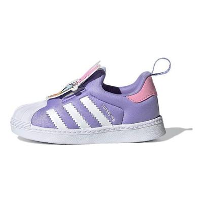 Disney X Superstar 360 I Daisy Baby Sneakers Purple Cloud-White GX3280