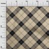oneOone Cotton Flex Fabric Tartan Check Print Fabric By The Yard 40 Inch