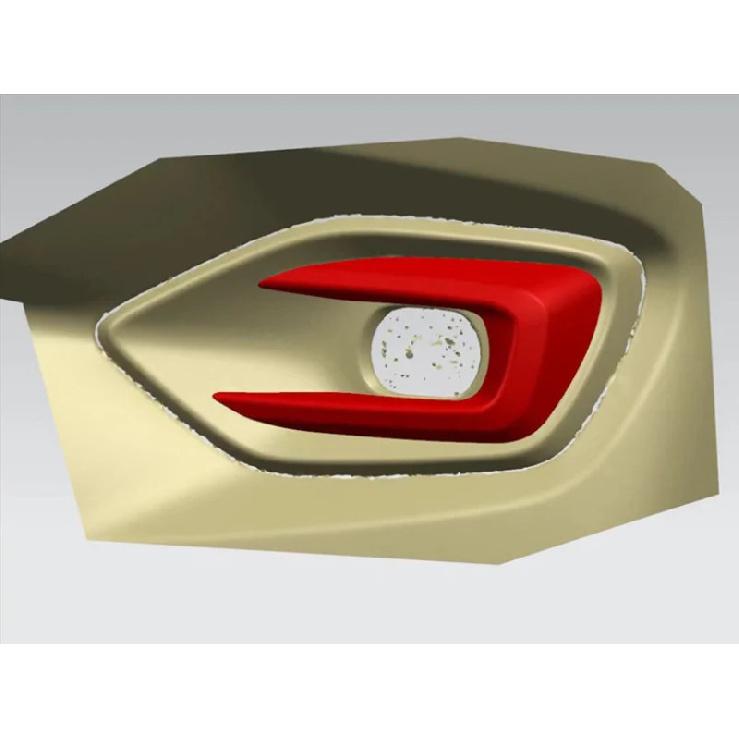 For Suzuki Swift ZC ZD 2024 2025 Car Accessories ABS Chrome Front Fog Light Lamp Cover Trim Molding Bezel Garnish