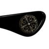 Great CHROME HEARTS Glasses GROWLER 1 Black 925 Mens Used