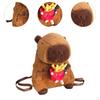 Capybara Backpack for Kids Girls Plush Toy Travel Vacation Birthday Gift