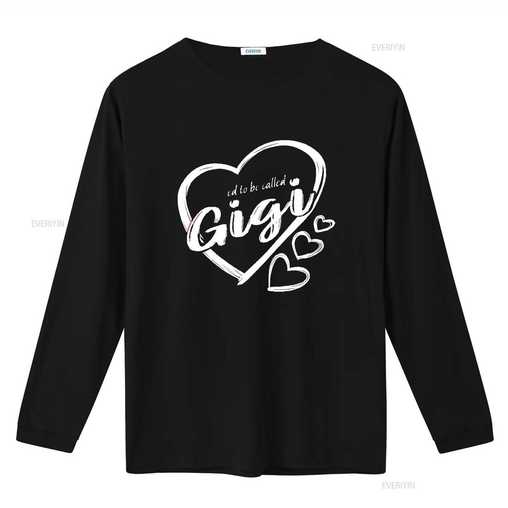 Blessed To Be Called Gigi Cute Heart Design Women s Plus Size Round Neck T Shirt Black 2X Large vintage Washed Stylish