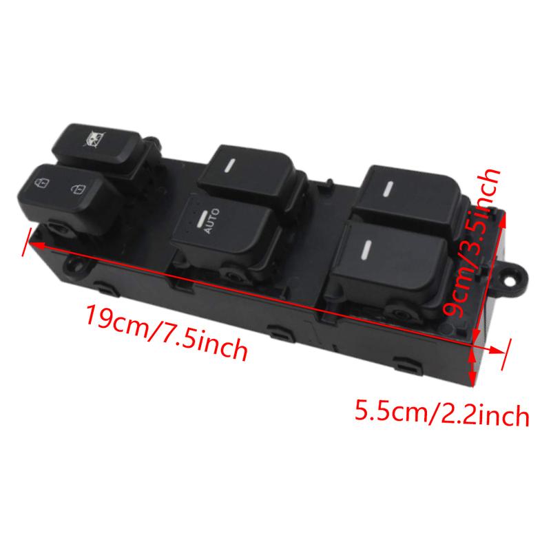 Black 93570-2T010 Power Master Window Switch Fit for Kia Optima K5 2011-2013