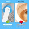 30/36 Pcs Toilet Brush Disposable Replacement Head Cleaning Kit  Long Handle Wall-mounted Wc Cleaning Tool Kit Wc Accessories