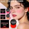 Cream Blush With A Natural, Blendable Color; Smooth Texture