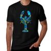 Blue Lobster Art by Sharon Cummings TShirt Lightweight Print TShirt