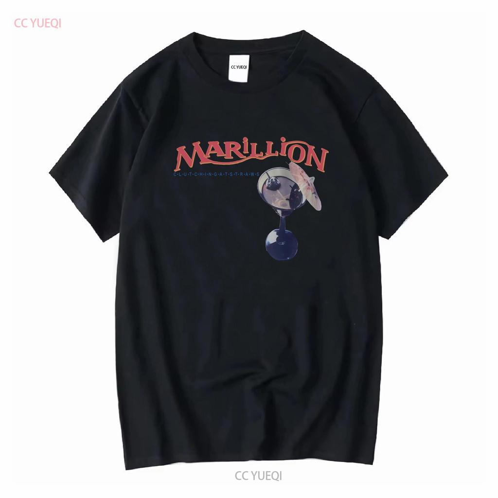 Remake 80s Marillion Britská rocková kapela 1987 Tričko S 4XL TE6756 vintage Vyprané Měkké Streetwear Pánské Neformální Unisex Pohodlné
