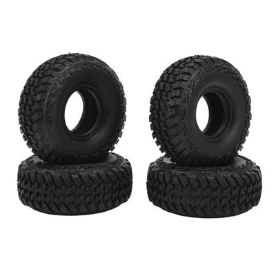 1.9 Inch RC Tires Strong Grip Shock Absorbing Replacement Rubber RC Tyre Set for Crawler 4pcs