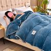 2026 Solid Color Thickened Milk Velvet Flannel Duvet Cover