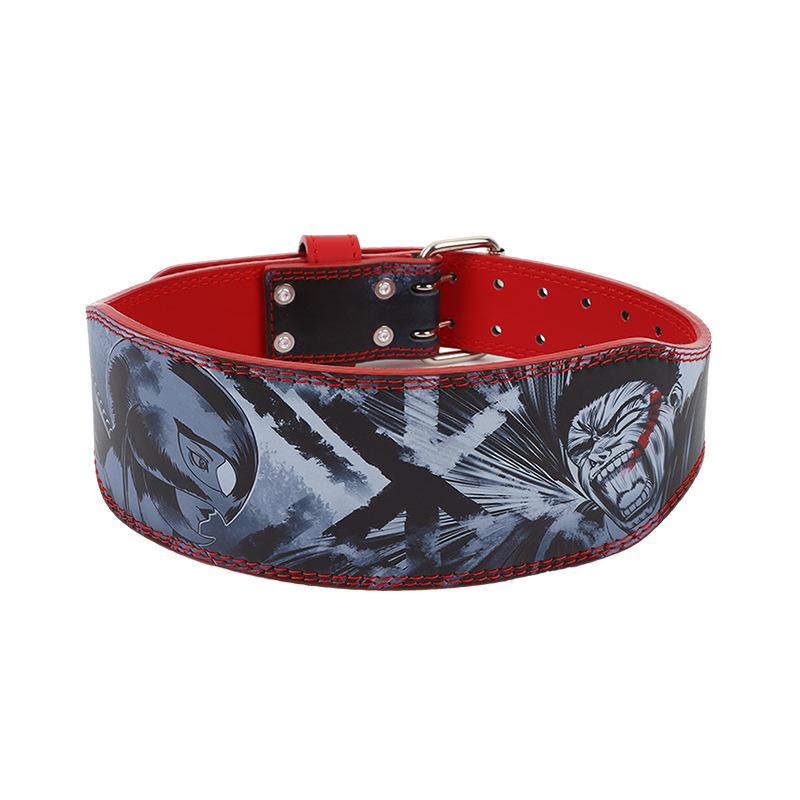 Berserk Guts Fitnessgürtel Kreativer Anime-Taillenschutz Deep Squat Hard Pull Gewichtheben und Taillenschutz