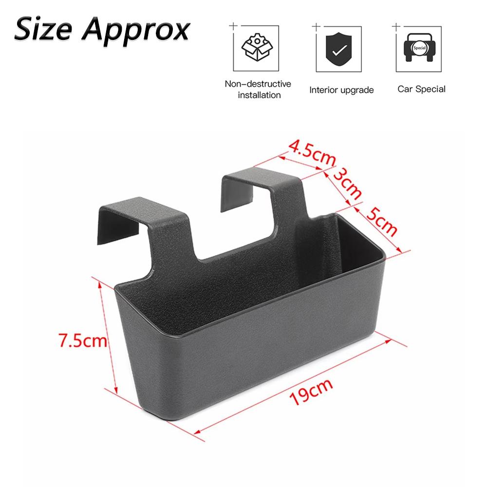 Center Console Hanging Armrest Storage Box Organizer Tray for Jeep Wrangler JK 2011-2017 Car Interior Accessory Stowing Tidying