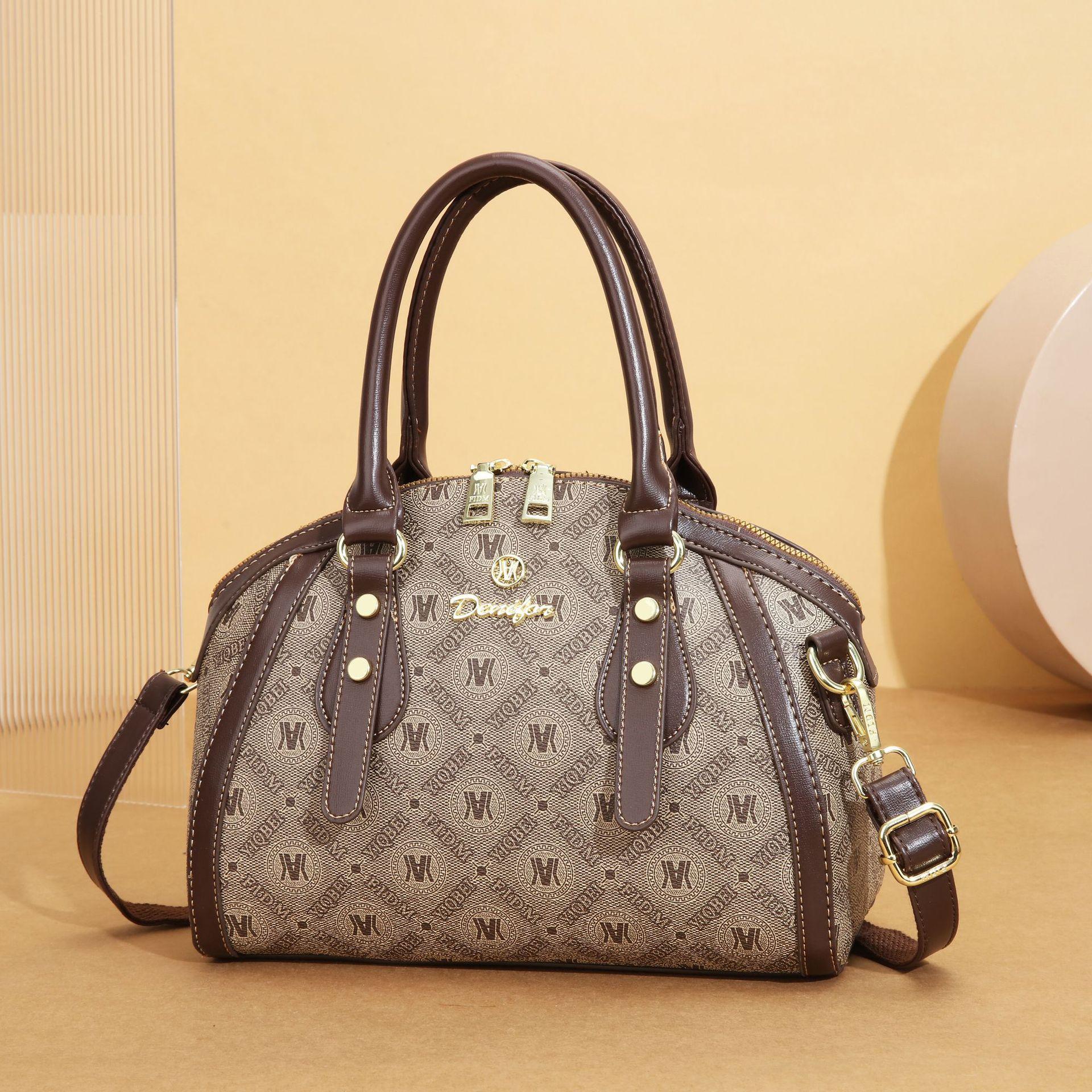 Женская сумка пресбиопия сумка-подушка 2025 новая осень и зима женская мода на одно плечо кроссбоди портативная ракушка большая вместимость 2559₽