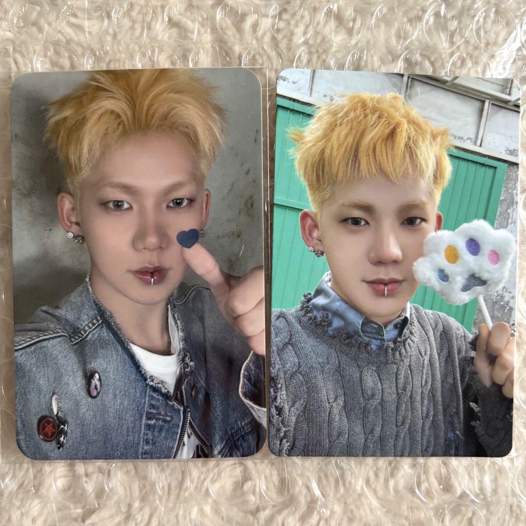 

[ИСПОЛЬЗОВАННЫЙ] бонусный набор карт Treasure Mumo из 2 hyunsuk