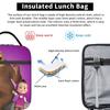 M-Masha and Lady Bear Insulated Lunch Bag High Capacity Lunch Container Cooler Bag Tote Lunch Box Work  Travel Men Women