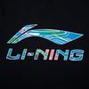 Li Ning T Shirts Unisex Black Crew Neck AHSW845-1