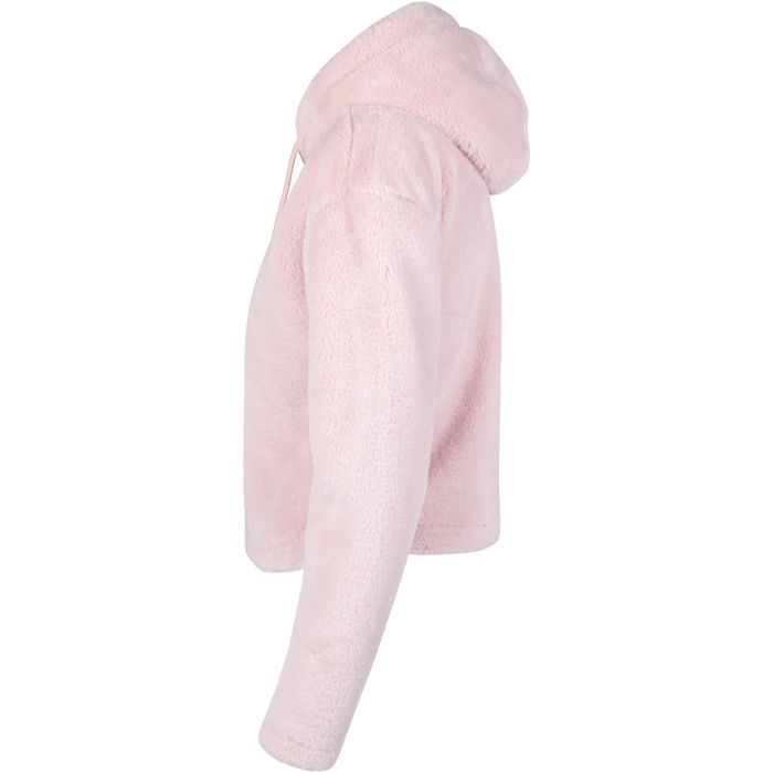 Sweatshirt à capuche - Urban Classic - Oversized teddy - Bordeaux - Manches longues - 100% Polyester