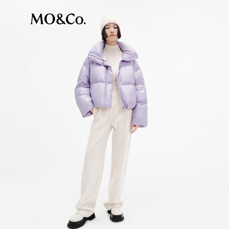 

MO&Co. Women s Dopamine Color Stand Collar Down Jacket S (160cm)