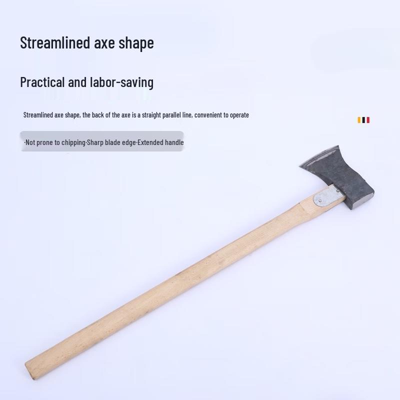 Meng Pao Hand-Forged Long-Handled Axe
