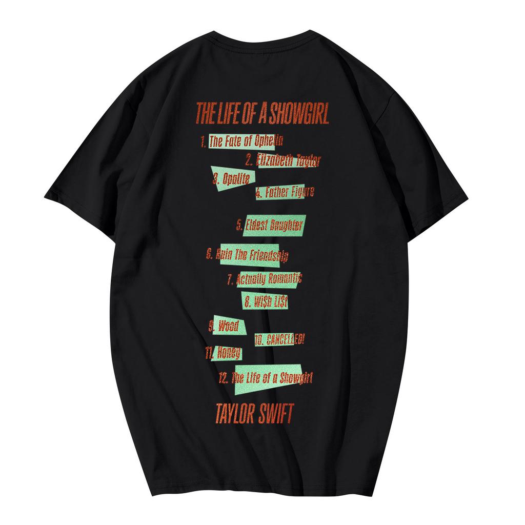 Dámské ležérní tištěné tričko s kulatým výstřihem, svetr s krátkým rukávem