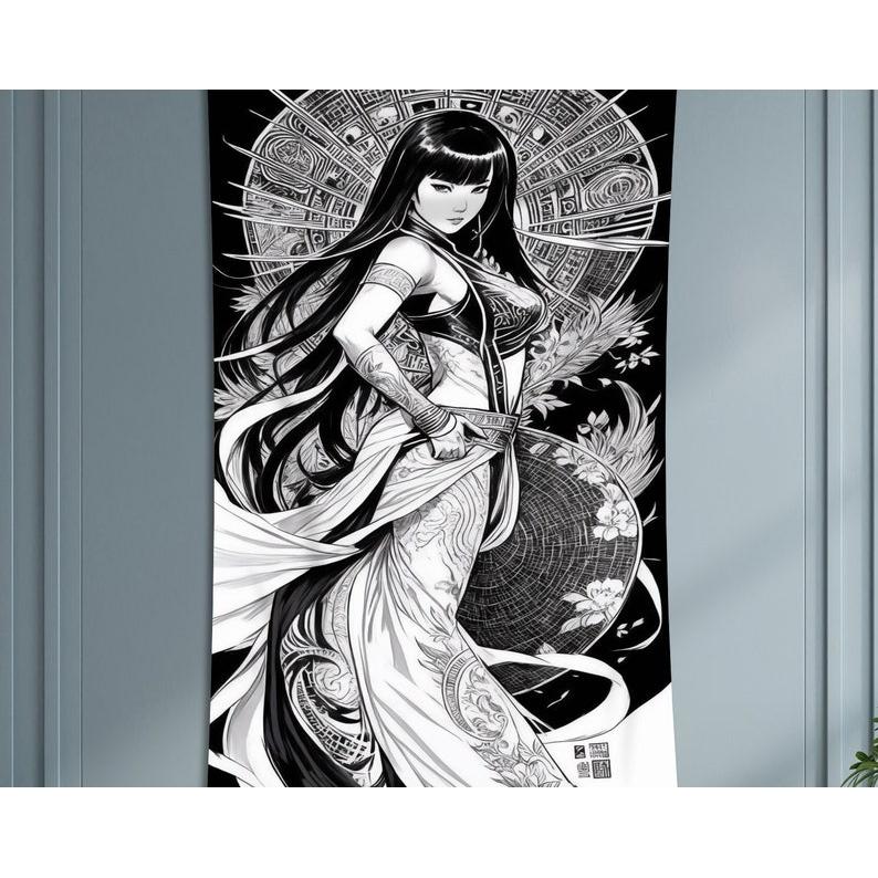 Anime Girl tapestry 75x100